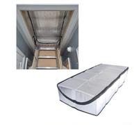 Niceminiwall Cubierta aislante para escalera de ático para acceso al loft del hogar, 138 x 64 x 28 cm, aluminio reflectante y material de burbujas, para una fácil instalación, compatible con sin