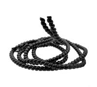 Niceminiwall Cubierta de cable eléctrico, tubo de gestión de bobinado de PVC para cables de freno o engranaje de bicicleta eléctrica y scooter, envoltura protectora duradera en espiral para