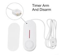 Niceminiwall Detector de sensor de fugas de agua para sótano, alarma de inundación, 120 dB, monitoreo inalámbrico del nivel de agua, sistema de alarma de seguridad para el hogar, funciona con pilas