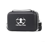 Niceminiwall Funda para Mini 5 Pro RC, bolsa de almacenamiento portátil de piel sintética, bolsa de transporte ajustable para DJI Mini 5 Pro RC Controller y accesorios (negro)