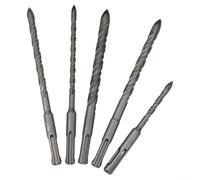 Niceminiwall Juego de 5 brocas de carburo para azulejos de porcelana, cerámica, piedra y hormigón con 2 bordes de corte, grado industrial para luz
