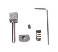 Niceminiwall Juego de tornillos de cierre rápido para aletas centrales de caja de surf, acero inoxidable de 36 x 10 mm, kit de herramientas antioxidantes con llave, compatible con Longboar