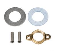 Niceminiwall Kit de accesorios de montaje de grifo de lavabo, juego de herramientas de instalación de grifo con arandela de tuerca de círculo, para reparación de fontanería de fregadero de cocina y