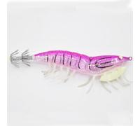 Niceminiwall Luminous Egi Squid Jig Glow - Señuelo de pesca de camarones de 120 mm y 24,8 g con detalles escaneados en 3D y patas suaves para pesca en el mar, apuntando a calamares de calamar, pulpo