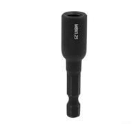 Niceminiwall M6 M8 M10 - Juego de pernos de suspensión e inserto roscado, kit adaptador de enchufe con vástago hexagonal de 1/4 pulgadas, accesorio de taladro de acero al cromo vanadio para (M8)