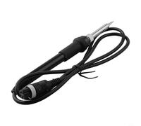 Niceminiwall Mango de soldador eléctrico 936 con punta de soldadura de 5 agujeros para estaciones de soldadura General 936 - Mango de goma de silicona de alta temperatura, núcleo de calefacción de