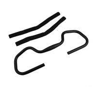 Niceminiwall Manillar de mariposa de 31,8 mm, abrazadera de 580 mm de ancho, aleación de aluminio 6061, barra de trekking con elevación de aproximadamente 25 mm y retroceso de 5° compatible con