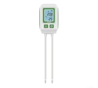 Niceminiwall Medidor de suelo, medidor NPK multifunción, medidor de elementos de nutrientes del suelo con pantalla LCD retroiluminada para jardín, huerto, agricultura y plantas al aire libre