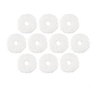 Niceminiwall Paño de repuesto para Eureka J12 Ultra Robot Aspirador Accesorios - Paquete de 4 paños de limpieza de microfibra para fregar eficientemente e higiénico (paquete de 10)