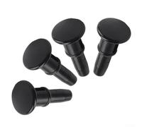 Niceminiwall Paquete de 4 botones de repuesto para sierras ingletadoras LS1013, LS1040, LS1214, LS1212, 2414B, compatible con número de pieza 411478-6, plástico negro