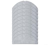 Niceminiwall Paquete de 4 paños de microfibra de repuesto compatibles con la aspiradora Conga 8490 Ultra Power, color gris (paquete de 10)