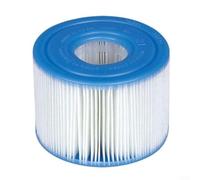 Niceminiwall Para Intex S1 29011E - Cartucho de filtro de piscina de repuesto para piscinas de spa puras con 108 mm de diámetro exterior de 43 mm de diámetro interior, elemento de filtro lavable