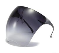 Niceminiwall Protector facial de ciclismo con lente antivaho con revestimiento de doble cara, gafas resistentes al viento para exteriores, para equitación, esquí, senderismo, pesca, conducción y