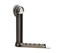 Niceminiwall Smart Storage Solution - Gancho de puerta sin rastro para ropa acolchada de algodón y más (gris)