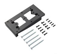Niceminiwall Soporte de ajuste de ángulo de montaje de timbre lateral para timbre de video Ring 2/3/3 Plus/4 baterías Pro Plus kit de instalación de revestimiento de vinilo negro ABS (0)