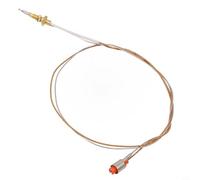 Niceminiwall Termopar de estufa de gas de cobre con cabeza de tornillo de precisión para quemador de cocina integrado SABAF, múltiples longitudes de 35 cm, 40 cm, 70 cm, pieza de repuesto de larga
