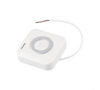 Niceminiwall Timbre con cable de 12 V CC para control de acceso, timbre electrónico Dingdong de cuatro cables con sonido claro, panel ABS montado en la pared, alerta de entrada de seguridad fiable