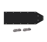 Niceminiwall Trineo de arrastre de ciervos para pesca en hielo y caza, transporte de juegos, accesorio de equipo de caza de polietileno resistente con cuerda para leña y equipo al aire libre (1 unidad