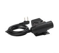 Niceminiwall U94 - Adaptador PTT Push To Talk para BaoFeng -5R para Kenwood para Walkie Talkie para Z - (para Kenwood)