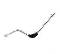 Niceminiwall Varita de vapor para máquina de café, brazo de vapor de acero inoxidable con codo de goma antiquemaduras y ajuste de 14 pulgadas, compatible con cafeteras Gaggia Viva, actualización (3