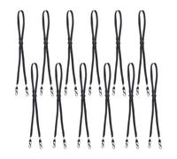 NICENEEDED 12 Pieza de Clips Ajustables para Correa de Sombrero, Correas Elásticas para Sombreros Cordón de Barbilla Extraíble, Gorra con Clip para Correa de Sombrero A Prueba de Viento