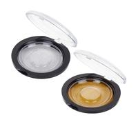 NICENEEDED 2 Uds. Estuches Portátiles para Pestañas, Caja de Almacenamiento de Pestañas Postizas, Cajas de Embalaje de Pestañas Postizas Contenedor de Almacenamiento de Maquillaje con Brillo