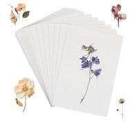 NICENEEDED 50 Hoja de Papel Secante para Prensa de Flores, Papel Secante Reutilizable Y Altamente Absorbente, Tamaño A4, para Prensar Flores, Herbario Y Manualidades.