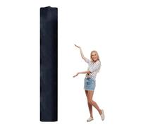 NICENEEDED Bolsa de Almacenamiento para Alfombras Jumbo, Bolsa Negra con Correas, Bolsa de Embalaje Tipo Alfombra, Bolsa Reutilizable Grande A Prueba de Polvo para Interior Y Exterior