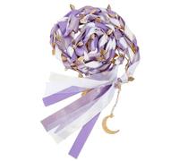 NICENEEDED Cordón de Lazo para Ceremonia de Unión de Manos para Bodas, Cordón de Cuerda Rústico Celta para Boda con Colgantes para Ceremonia Católica