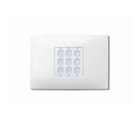 NiceOpla - Soporte de mando a distancia/emisor (rectangular), color blanco