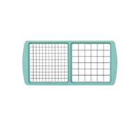 Nicer Dicer Fusion Smart cortador de verduras para cortador de cuchillos | 5 x 5, 10 x 10 mm, accesorios para cepilladoras para verduras, ayuda de cocina en cortador de cubos