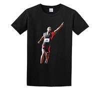 Nices Track and Field Athlete Justin Gatlin Unisex Cotton tee Shirt Men's Black T-Shirt L