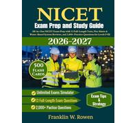 NICET Exam Prep & Study Guide: All-in-One NICET Exam Prep with 13 Full-Length Tests, Fire Alarm & Water-Based System Reviews, and 2,000+ Practice Questions for Levels I-III