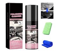 Nicetopu Polishing Cleaner, 2025 New 100ml Polish Cleaner for Car Interior, Car Interior Spray, Interior Detailer Spray for Rubber, Leather (1Pcs)