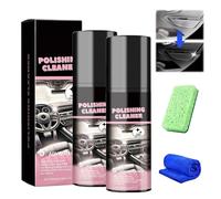 Nicetopu Polishing Cleaner Car Interior Spray, 2025 New Polish Cleaner for Car Interior, Interior Detailer Spray for Rubber, Leather (2Pcs)