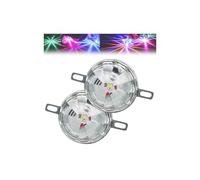 Nicetopu Universal Waterproof Led Chassis Lights, Multicolor Underbody Leds ChassisLight, Led Watermelon Light Indicator Side Marker SignalLight, for All Cars Trucks Vans Suv (2pcs)