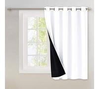 NICETOWN Cortinas de Sombra Completa para Puerta de Patio, Cortina de Puerta corredera de Vidrio con Respaldo térmico superresistente, Tratamiento de Ventana asegurado de privacidad (1 Panel, 178 cm
