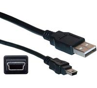 NiceTQ 4451640 - Cable de carga de datos USB para Tomtom XL XXL N14644 GO 920 930 720 GPS, 3 pies, color negro