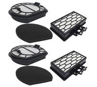 Nicever 2 juegos de filtros HEPA de repuesto para aspiradora AEG LX5-2-ANIM, LX5-2-2MG, LX5-2-2SW, LX5-2-4DB, LX5-2-4T