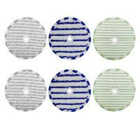 Nicever 6 almohadillas de limpieza de microfibra de repuesto ZR305A01 para aspiradora Rowenta
