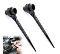 NICEWAT Juego de 2 carracas para andamios (19/22 mm, derecha e izquierda)