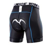 NICEWIN Pantalones Cortos de Ciclismo para Hombre, Ropa Interior de Ciclismo de montaña