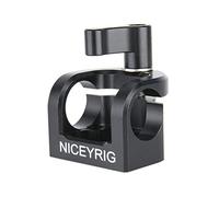 NICEYRIG 15mm Varilla Abrazadera Sola cámara Rod Montaje para 15mm Varillas Soporte Sistema EVF micrófono Montaje