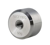 NICEYRIG Contrapeso de Cámara,Contrapeso extraíble de 50 g, Compatible con dji Ronin S/Ronin SC y Zhiyun Gimbal, contrapeso de 50 g con Agujero de Rosca de 1/4 de pulgada-430