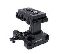NICEYRIG Manfrotto Placa Base de elevación estándar de 29 mm, Altura Ajustable, Placa de Montaje para trípode de cámara con Abrazadera de Barra de 15 mm para