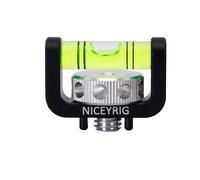 NICEYRIG Nivel de Burbuja para Montaje de Rosca ARRI, Nivel de Burbuja de cámara aplicable para cámara Sony, Canon, Panasonic, Agarre de Mango - 572