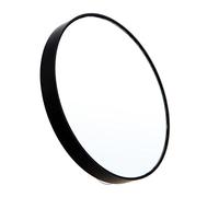 Nicfaky 10X Maquillaje Espejo de Aumento Espejo con Ventosas Maquillaje Herramientas Espejo Redondo Espejo Grande Diez Veces de Aumento Negro