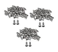 Nicfaky 150 tornillos de guitarra para golpeador, color plateado