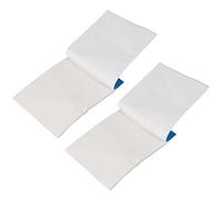 Nicfaky 2 brochetas, 100 unidades, 10 cm x 7,5 cm, papel de limpieza suave, para objetivo de cámara