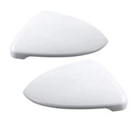 Nicfaky 2X para - Golf 7 MK7-2014 2015 2016 17 2018 Cubierta de la Tapa Espejo Retrovisor Lateral Delantero Blanco 5G0857538E